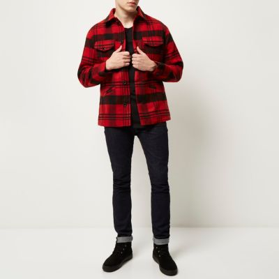 Red Only & Sons check jacket